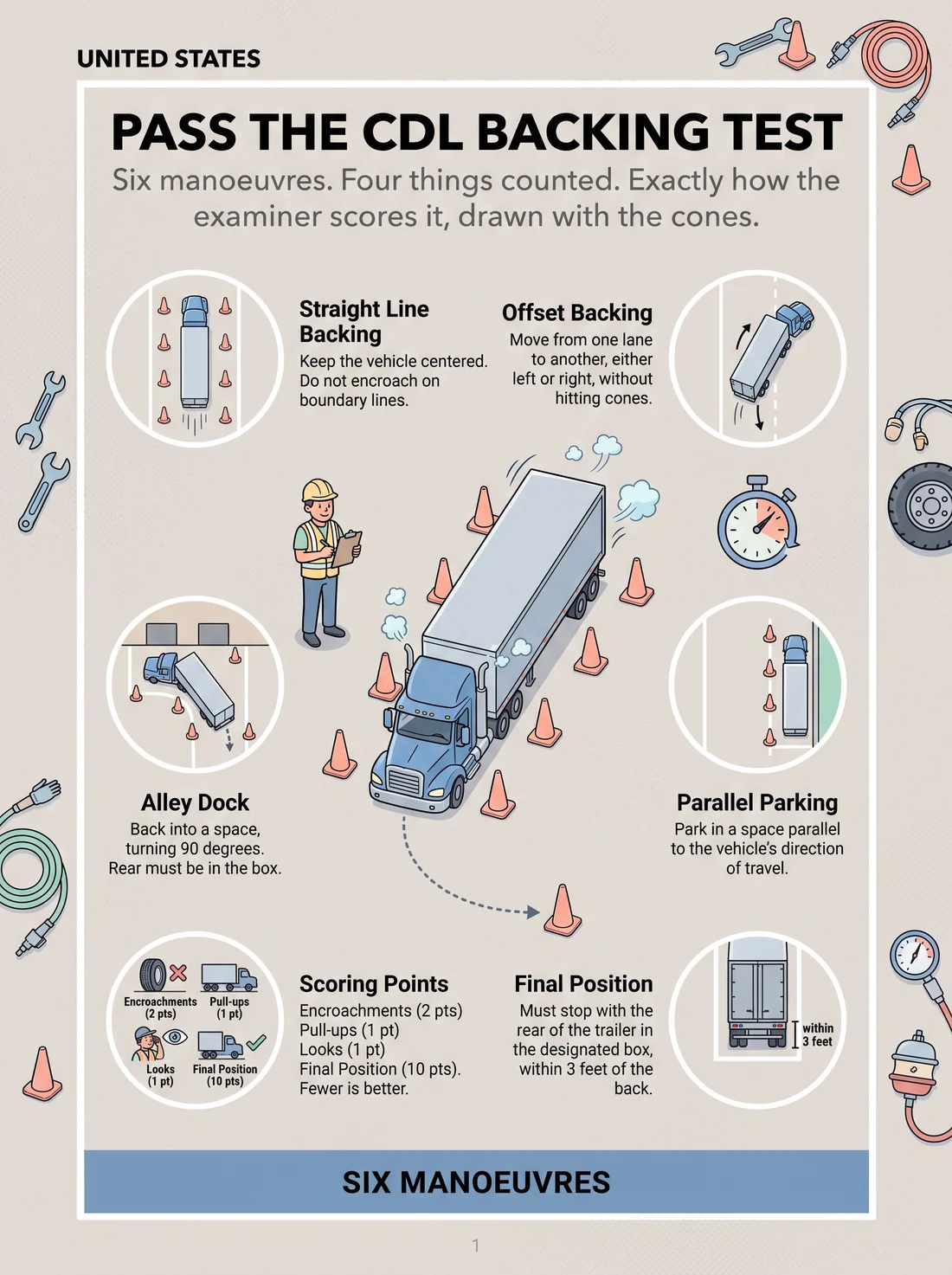 Pass the CDL Backing Test