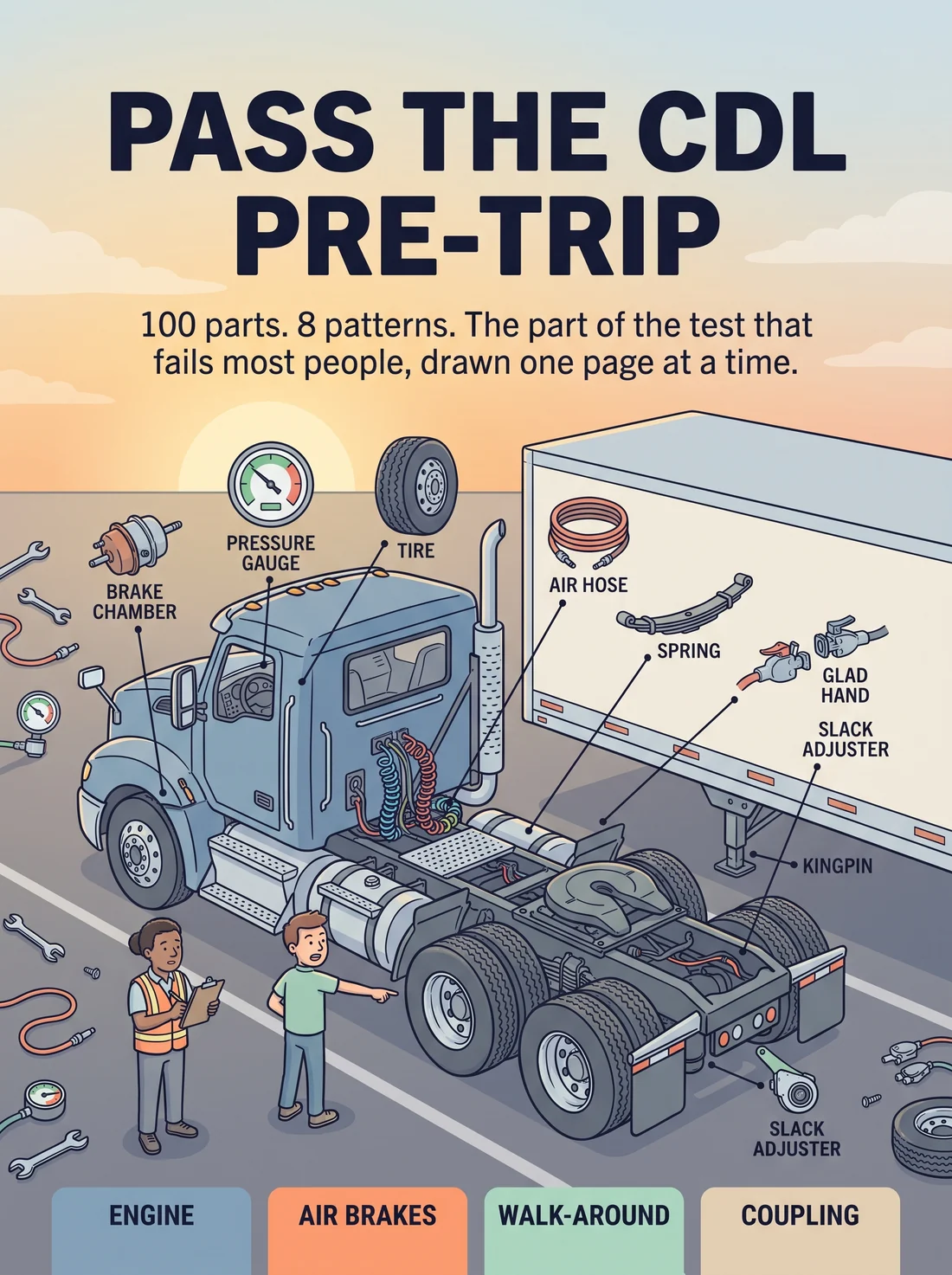 Pass the CDL Pre-Trip
